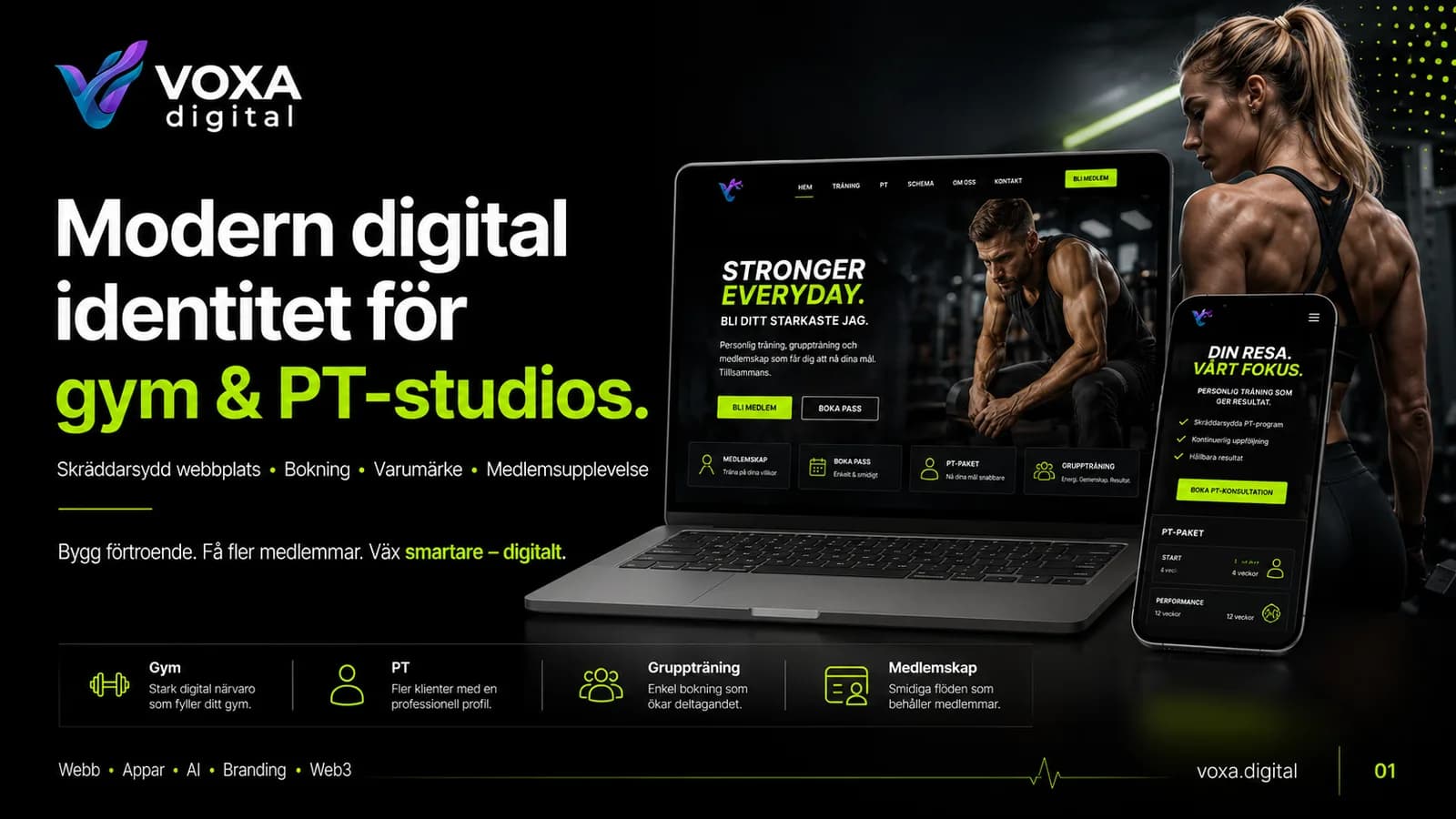 Gym & PT Studios — slide 1