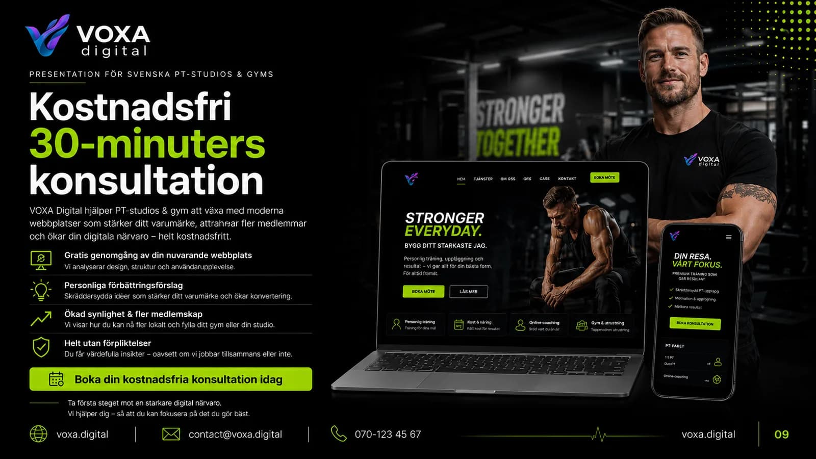 Gym & PT Studios — slide 9
