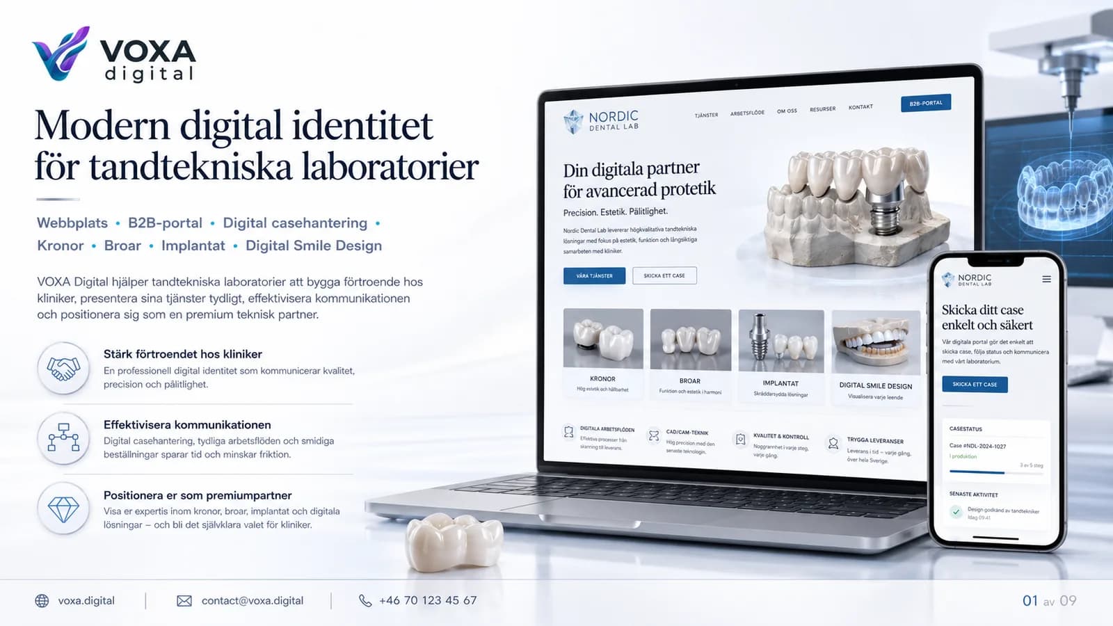 Nordic Dental Lab — slide 1