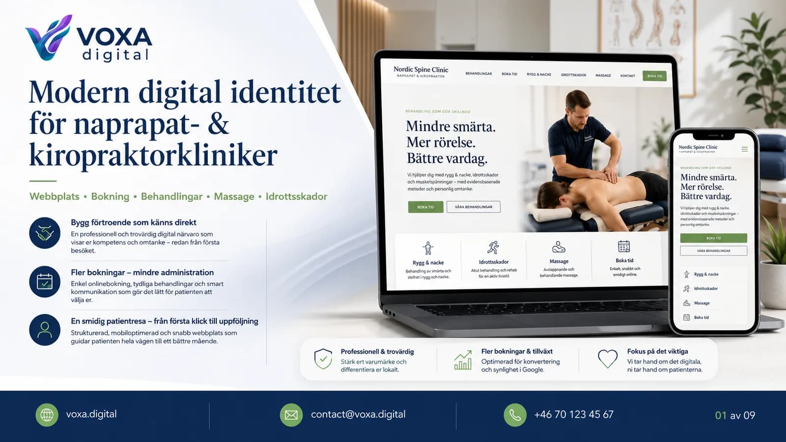 Nordic Spine Clinic — slide 1