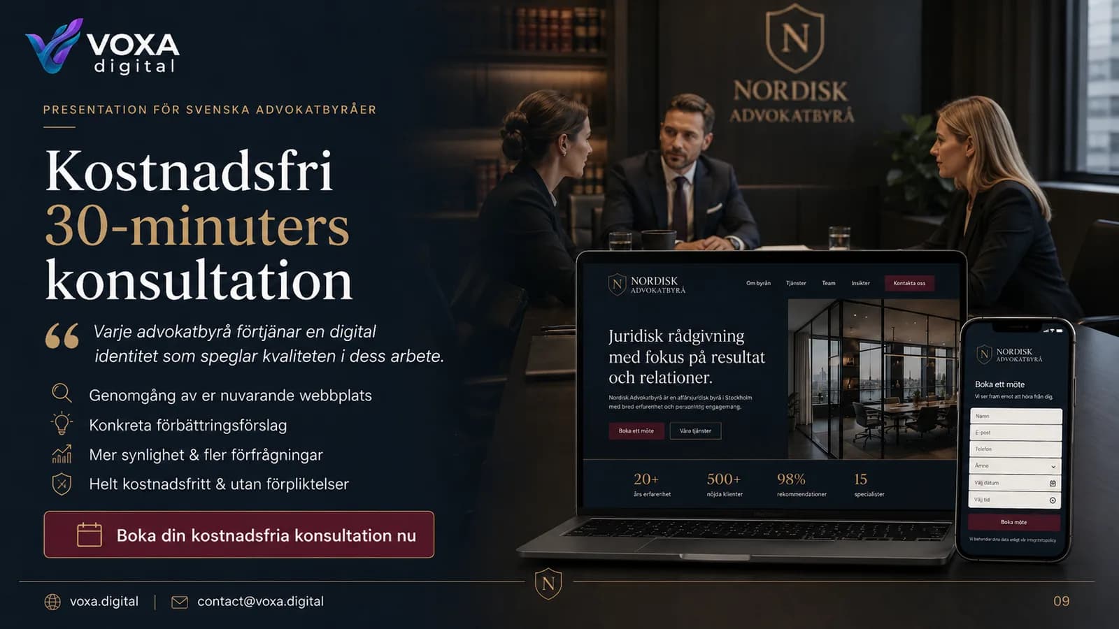 Nordisk Advokatbyrå — slide 9