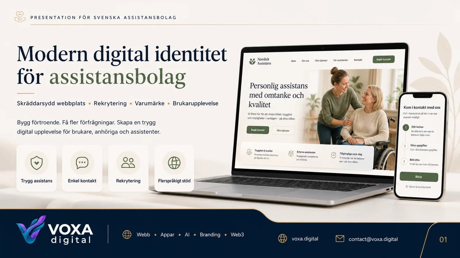 Nordisk Assistans — slide 1