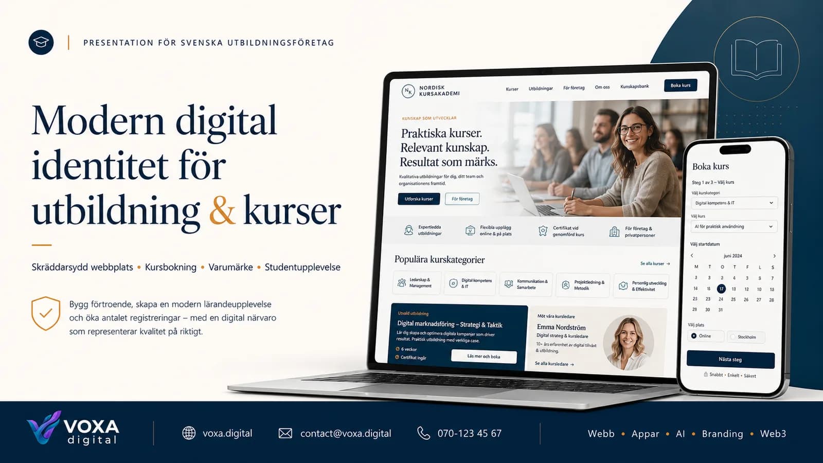 Nordisk Kursakademi — slide 1