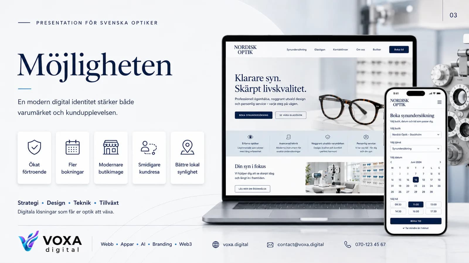 Nordisk Optik — slide 3