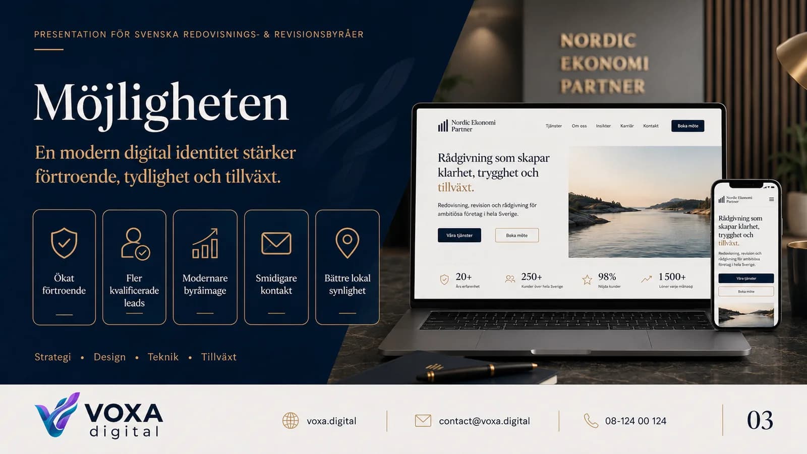 Nordisk Redovisning — slide 3