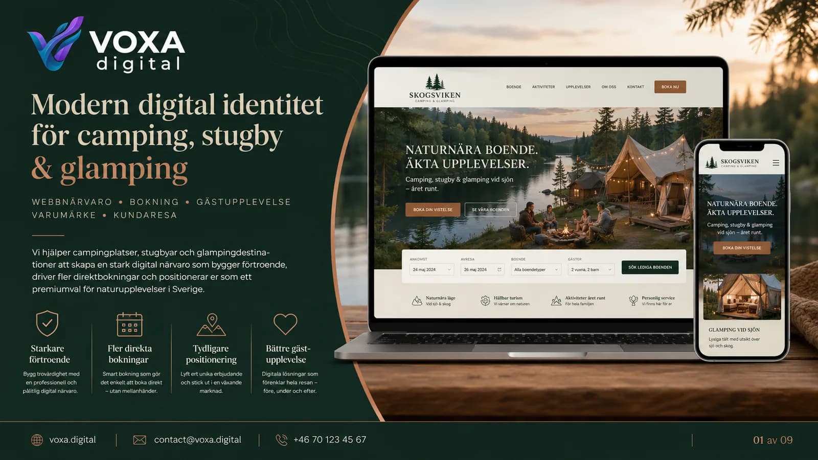 Skogsviken Glamping — slide 1