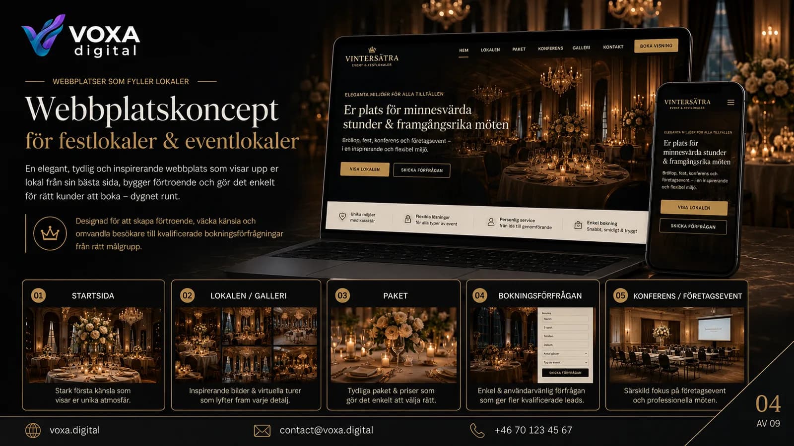 Vintersätra Events — slide 4